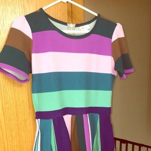 Large Lularoe Amelia dress